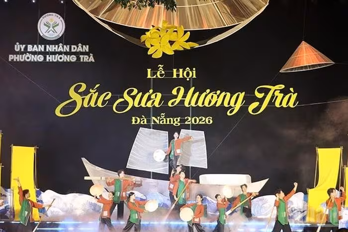 Sắc sưa Hương Trà 2026: Dấu ấn rực rỡ của du lịch văn hóa Đà Nẵng