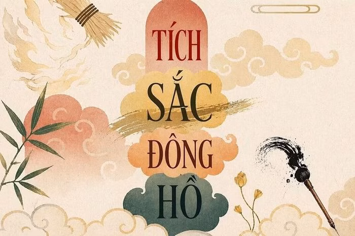 Dự án "Tích sắc Đông Hồ" - sự kết hợp giữa tư duy trẻ và giá trị truyền thống. Ảnh: BTC.