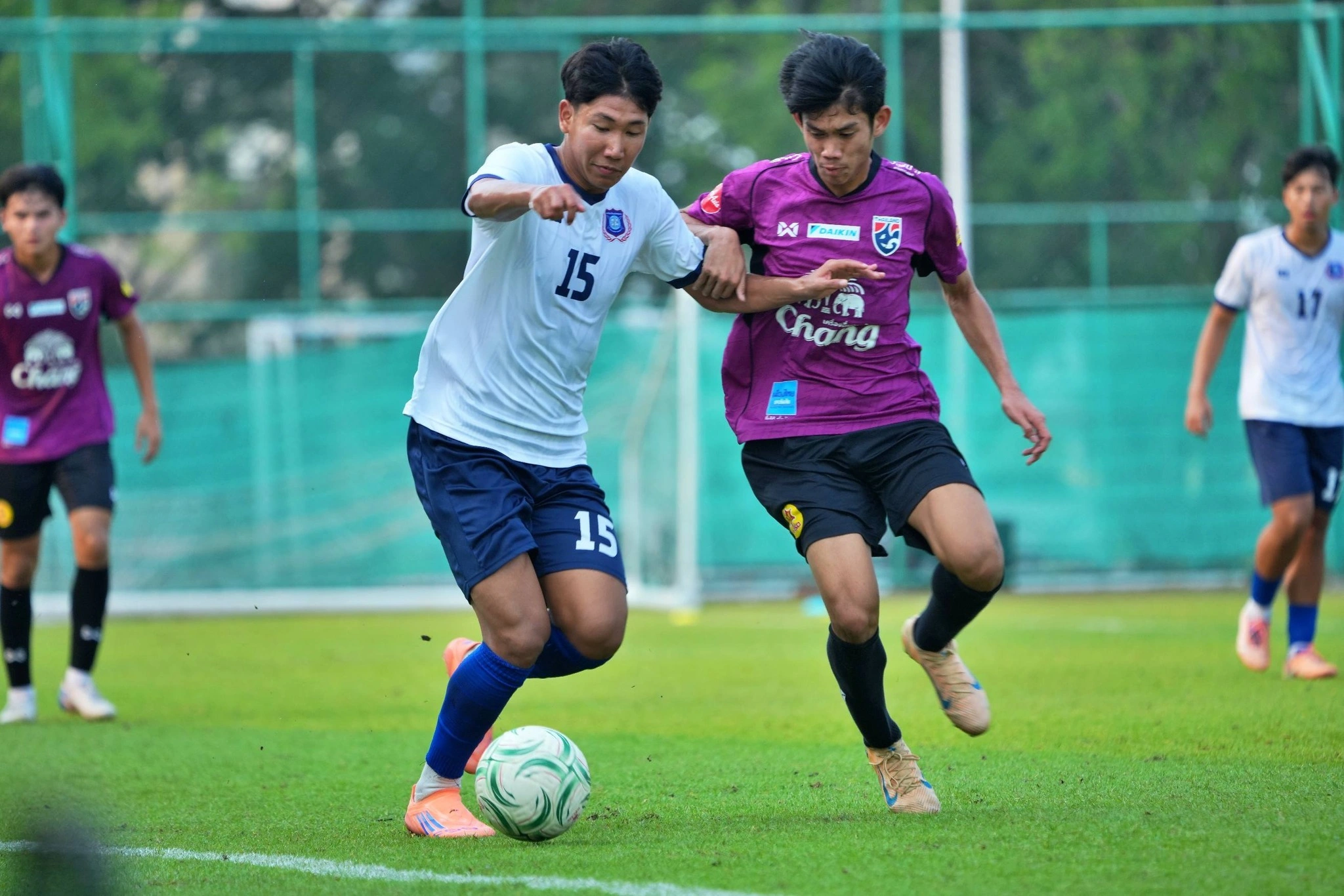U17 Thái Lan đang nỗ lực hoàn thiện đội hình để tạo dấu ấn tại giải U17 châu Á 2026 (Ảnh: FAT).