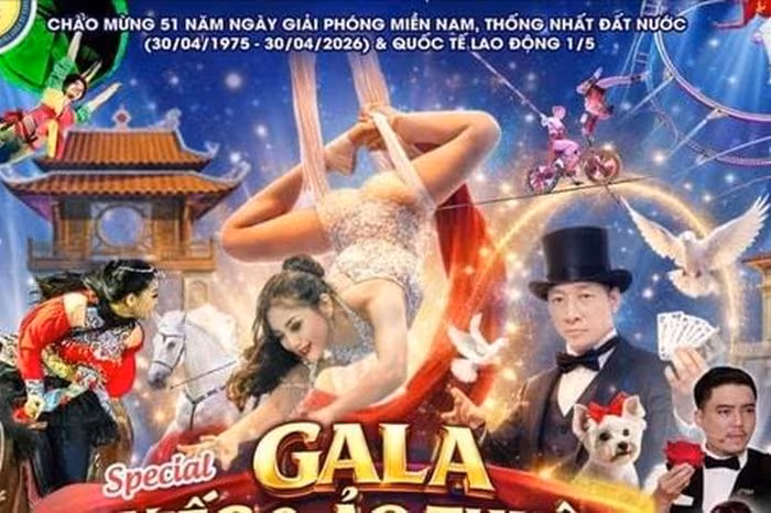 Gala Xiếc - Ảo thuật ba miền 2026: Điểm hẹn nghệ thuật đặc sắc dịp lễ